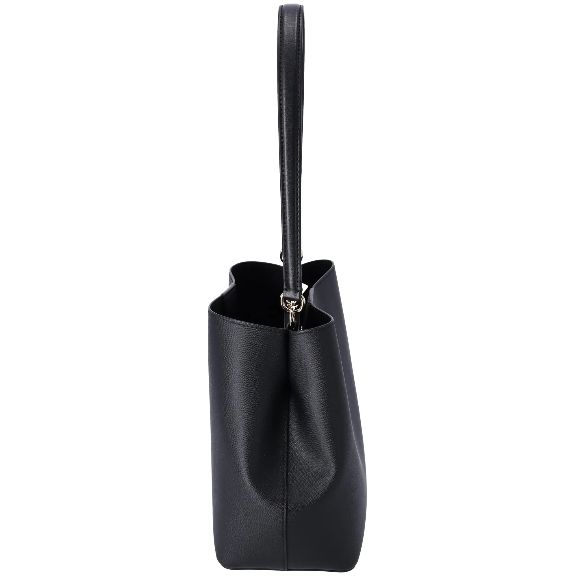 Michael Kors Pratt Medium Bucket Bag Shoulder Tote Black sold by Gaby's Bags product image thumbnail 3