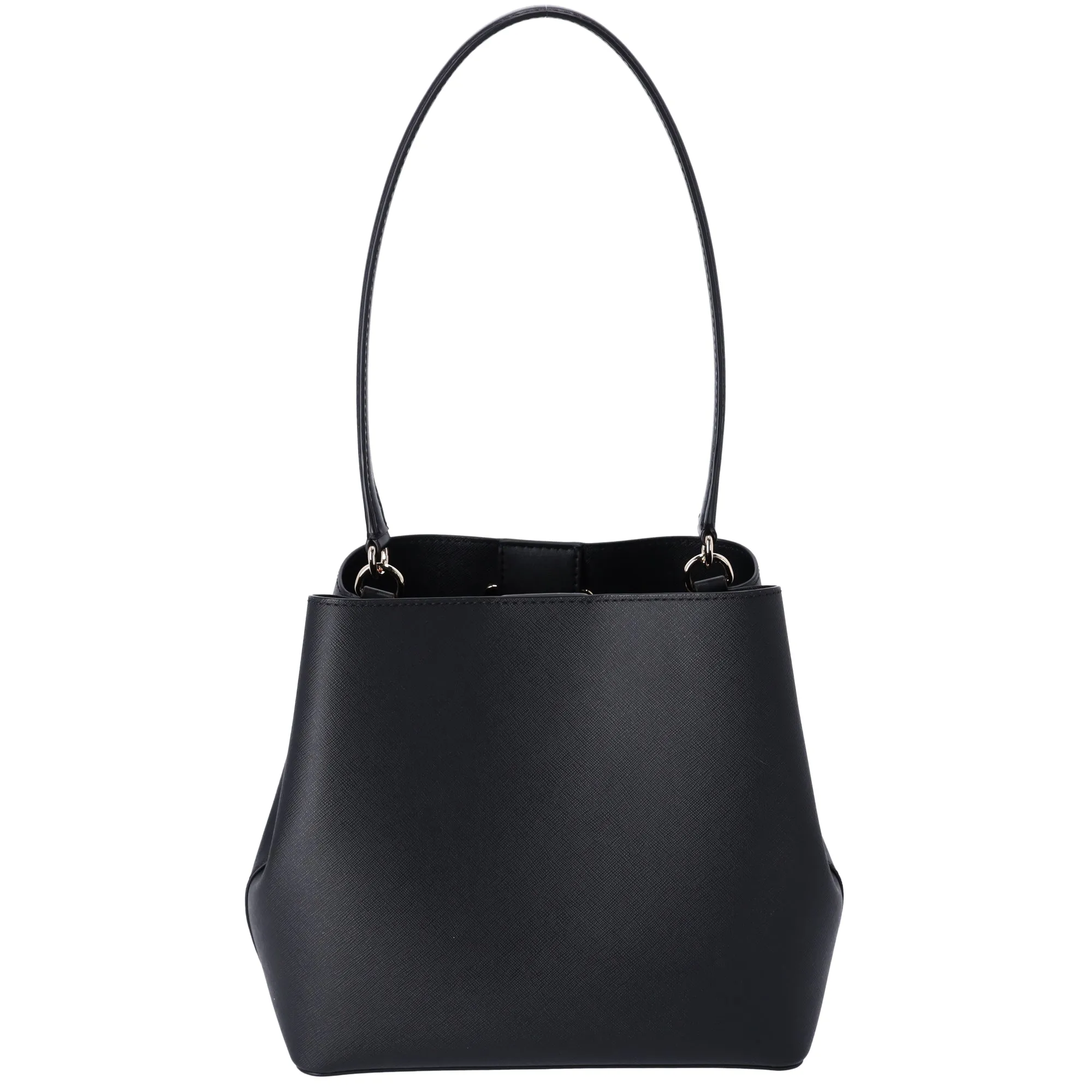 Michael Kors Pratt Medium Bucket Bag Shoulder Tote Black sold by Gaby's Bags product image thumbnail 4