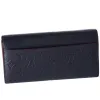 Louis Vuitton Monogram Empreinte Portefeiulle Sarah Flap Wallet Marine Rouge sold by Gaby's Bags