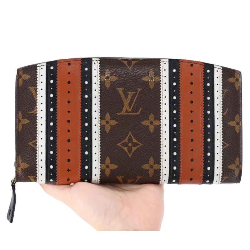 Louis Vuitton Steamer Zippy Wallet Limited Edition Brogue Monogram M62873 sold by Gaby's Bags