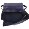 Celine Trapeze Medium Handbag Light Brown Dark Navy Leather Suede sold by Gaby's Bags