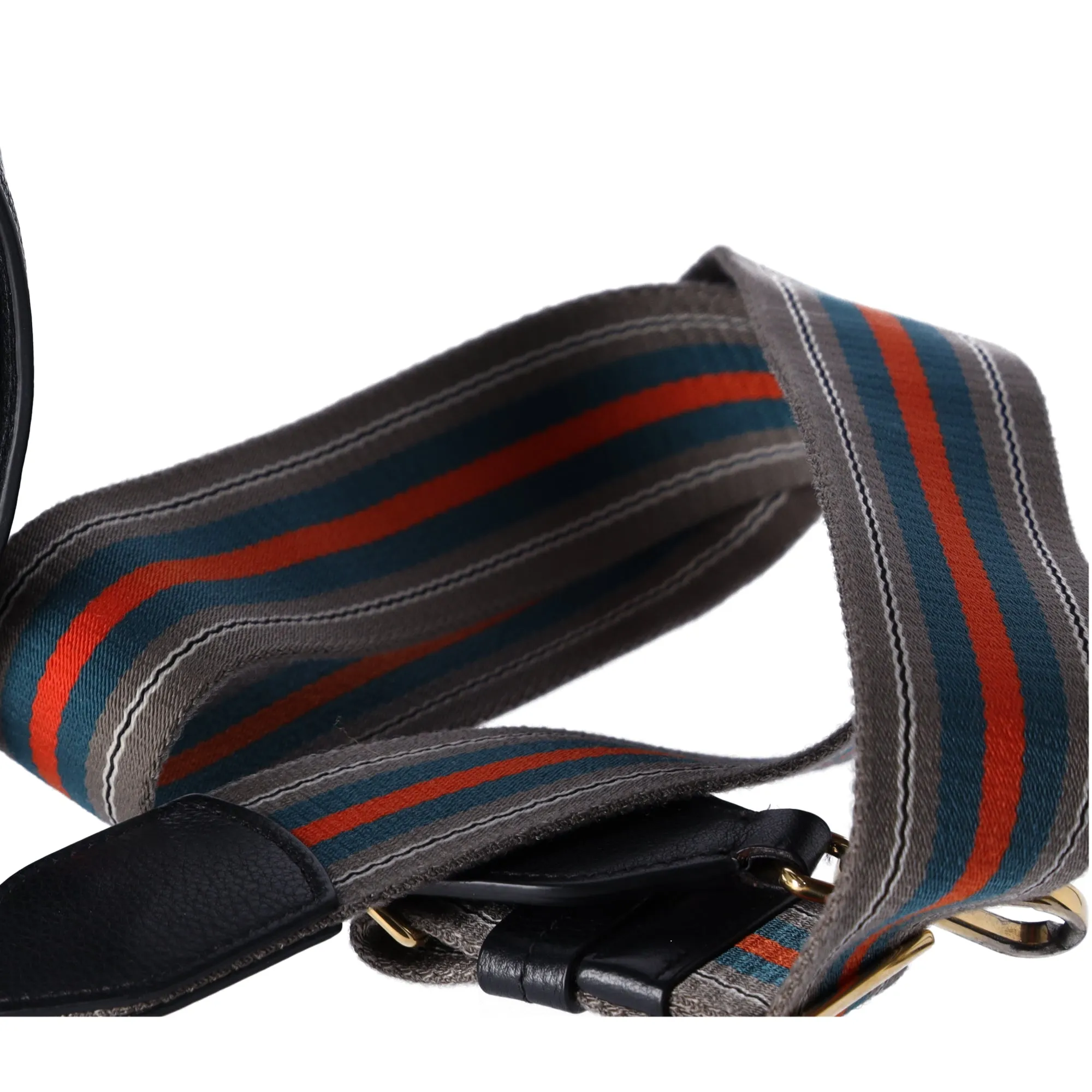 PRADA Vitello Daino Flap Crossbody Bag Black Leather sold by Gaby's Bags product image thumbnail 5