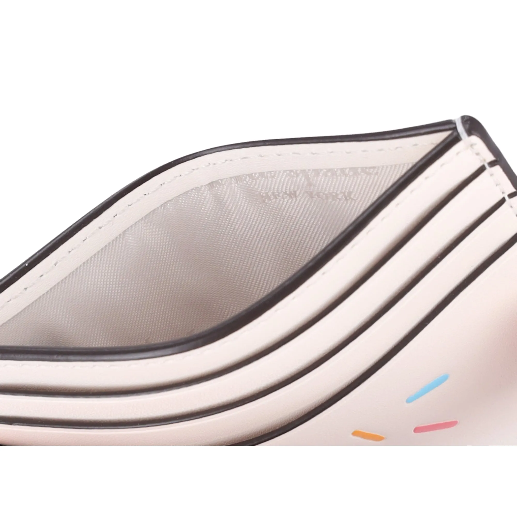 Kate Spade New York Coffee Break Donut Small Slim Card Holder In Cream Multi sold by Gaby's Bags product image thumbnail 3