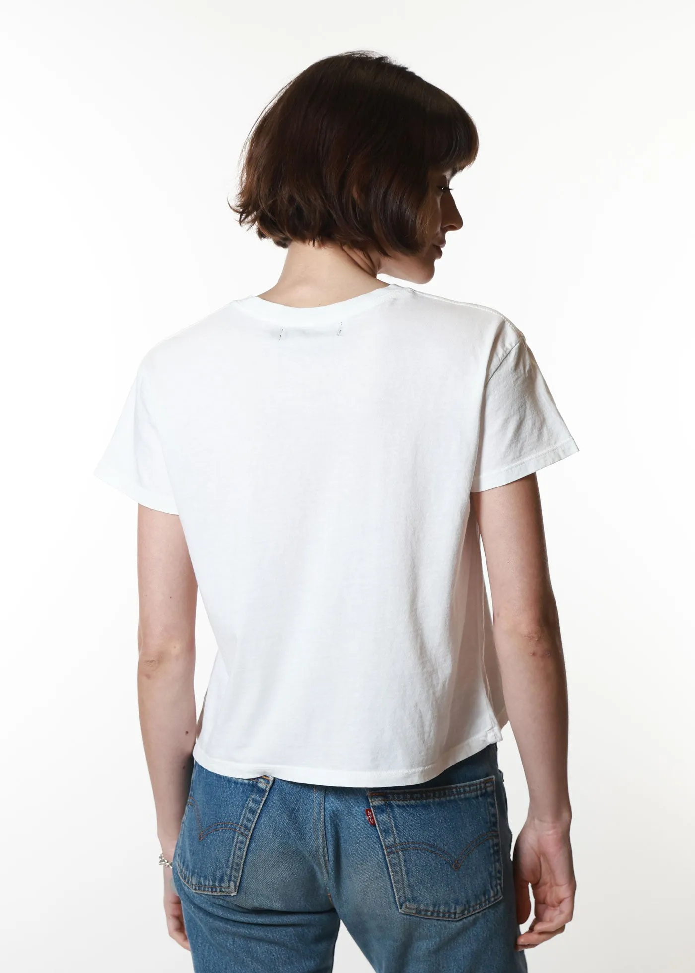 Pasta Night White Classic Tee sold by Girl Dangerous product image thumbnail 2