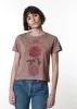 June Rose Psychedelic Mauve Classic Tee sold by Girl Dangerous