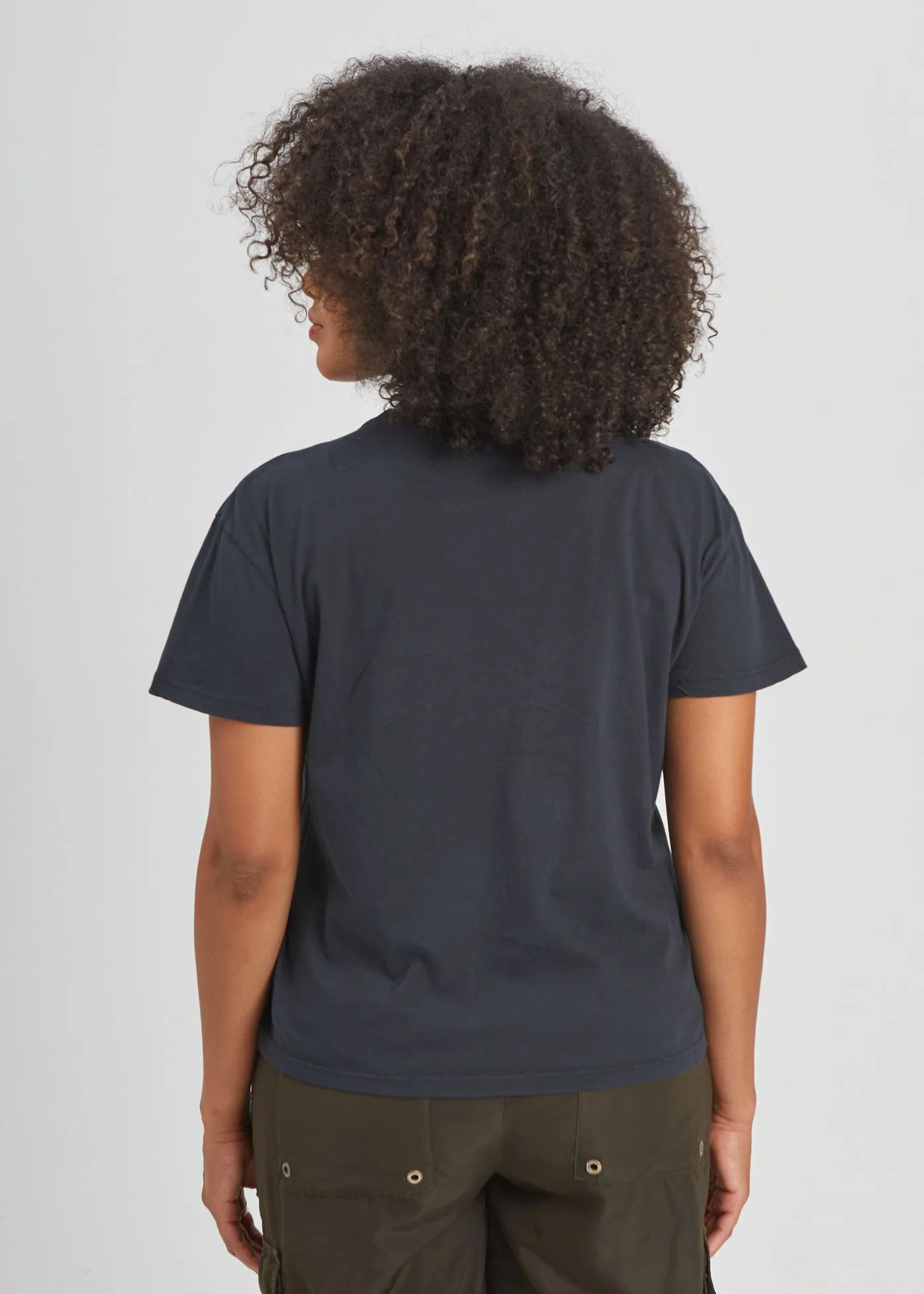 Yin Yang Psychedelic Black Classic Tee sold by Girl Dangerous product image thumbnail 3