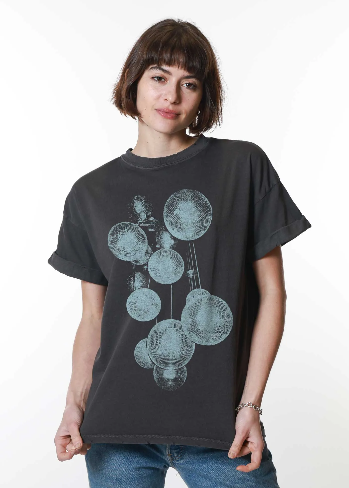 Disco Black Boyfriend Tee sold by Girl Dangerous