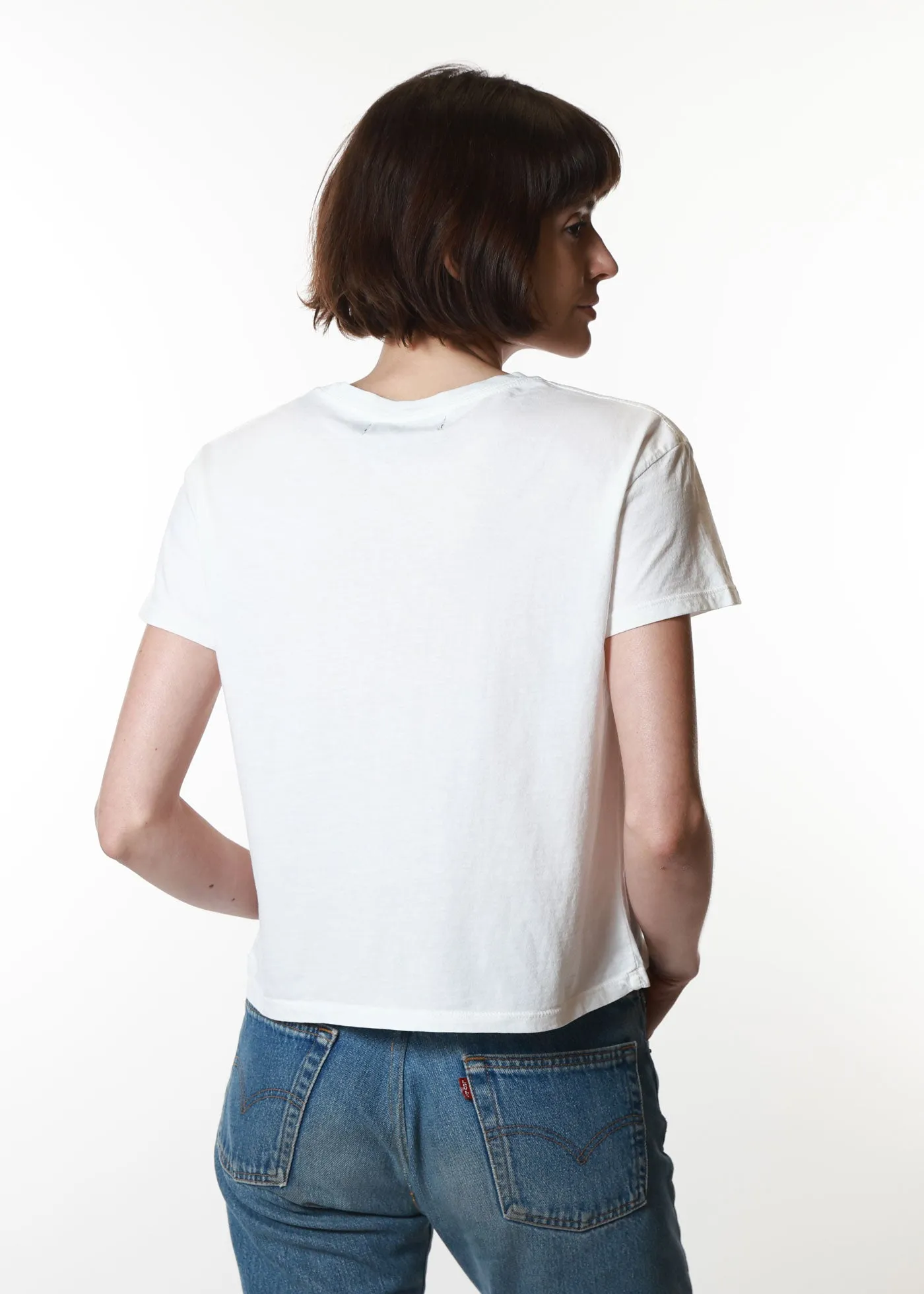 Dirty White Classic Tee sold by Girl Dangerous product image thumbnail 3