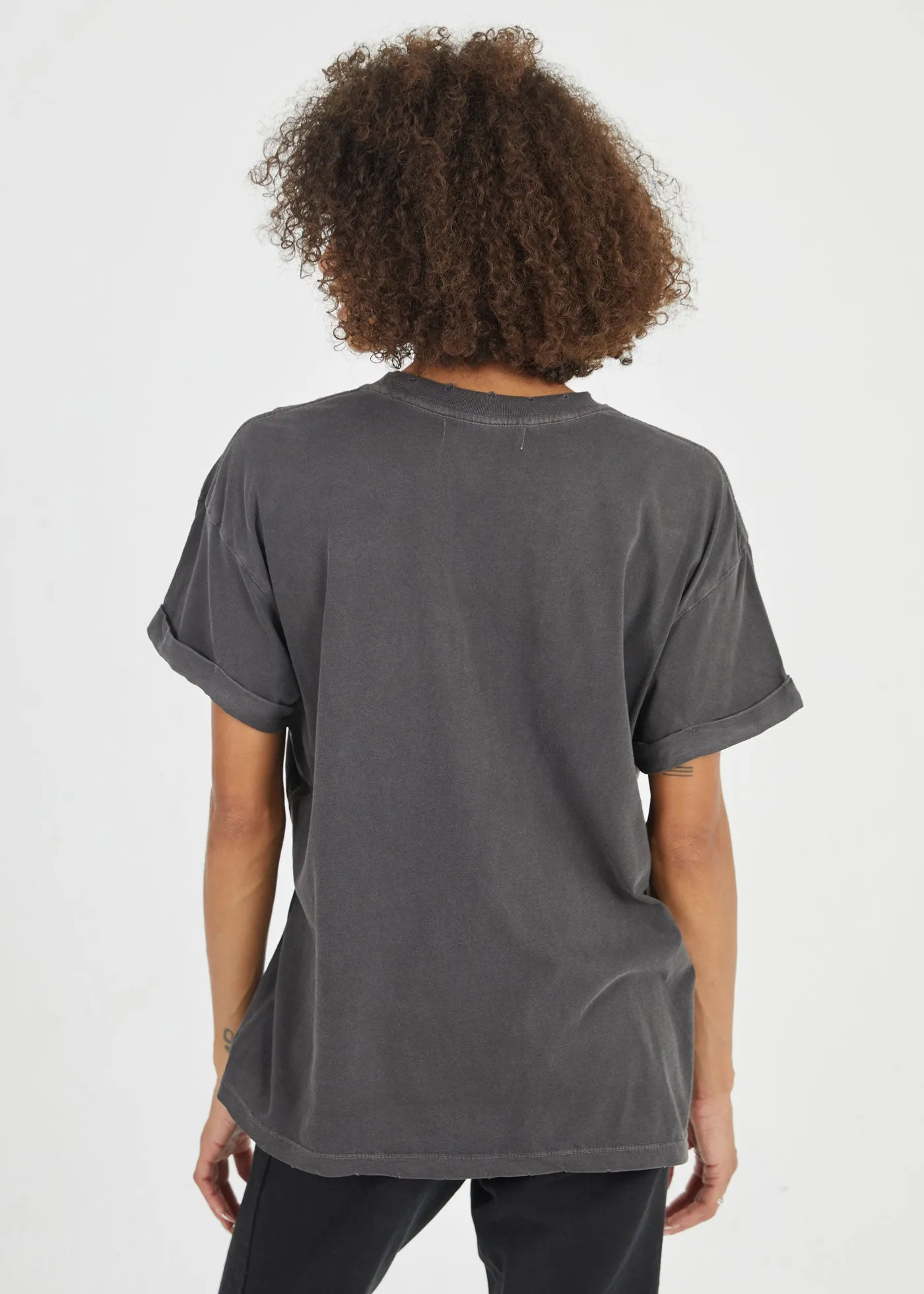 Texas Hold 'Em Vintage Black Boyfriend Tee sold by Girl Dangerous product image thumbnail 2