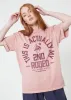 Second Rodeo Dusty Pink Boyfriend Tee sold by Girl Dangerous