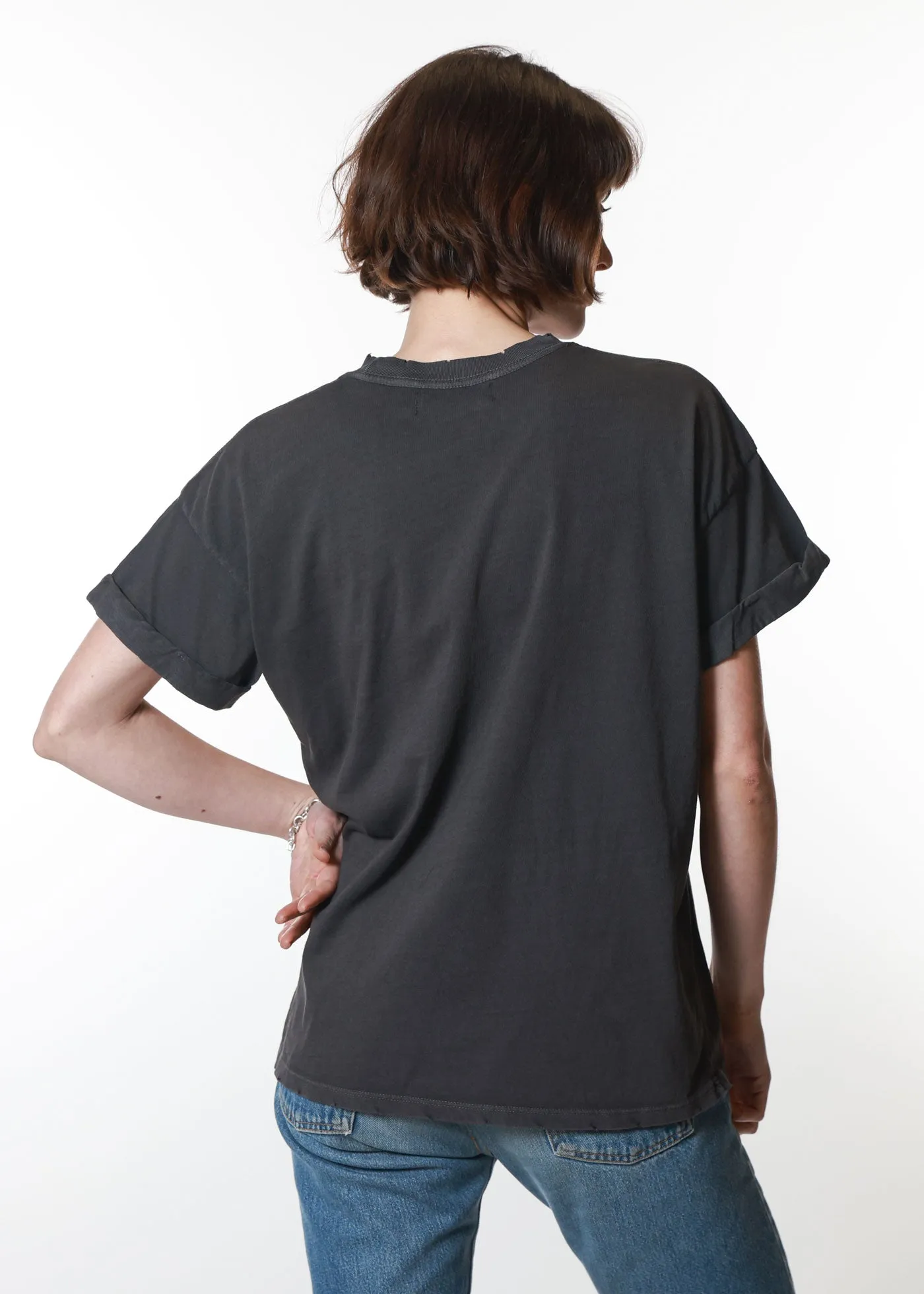 Pisces Reunion Tour Vintage Black Boyfriend Tee sold by Girl Dangerous product image thumbnail 2