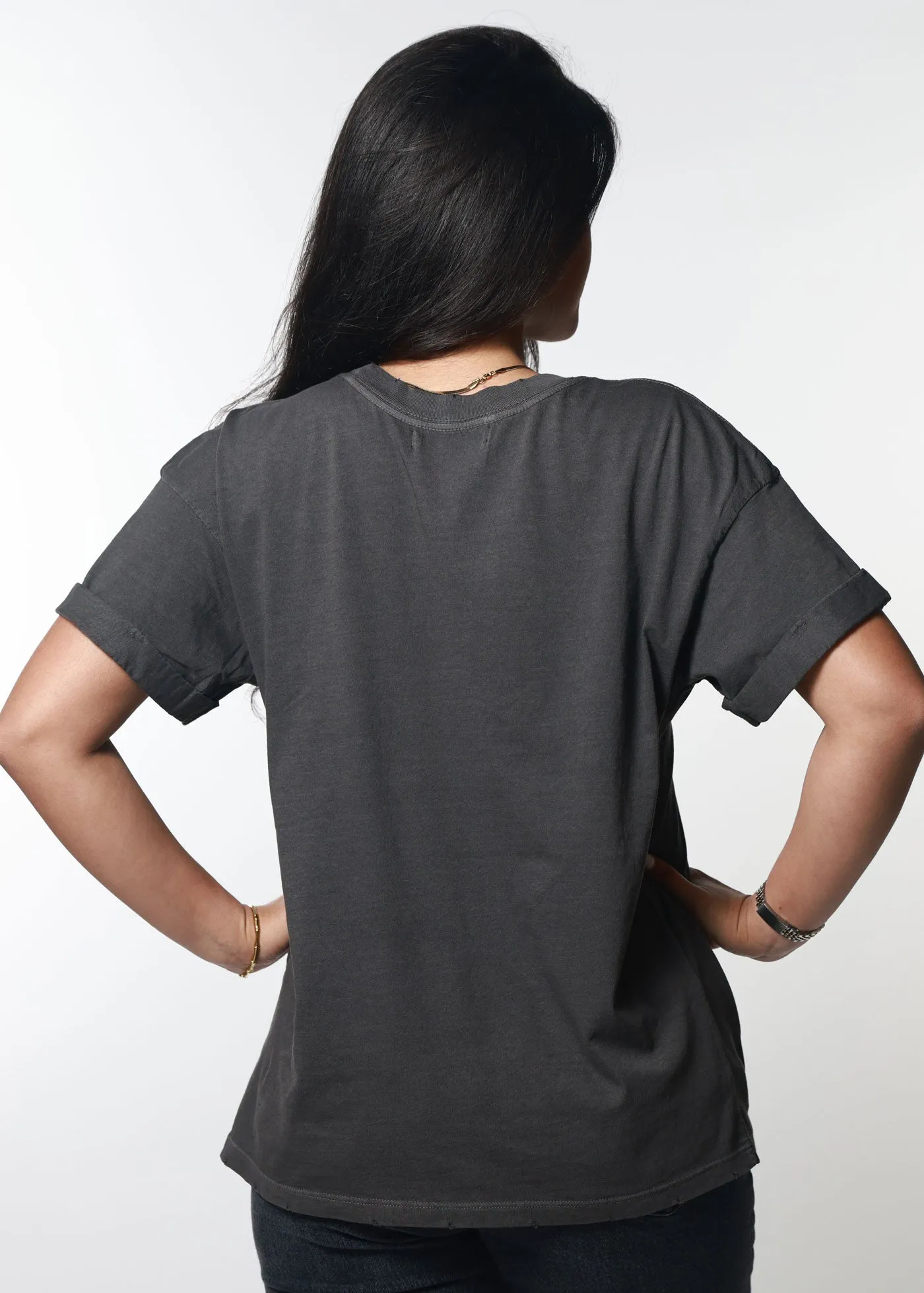 Aries Reunion Tour Vintage Black Boyfriend Tee sold by Girl Dangerous product image thumbnail 2