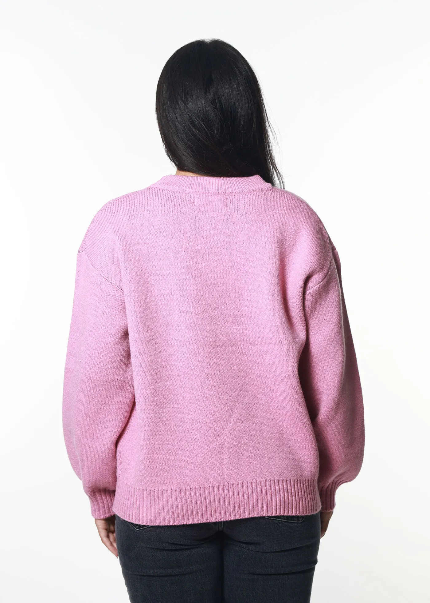 Bronco Vintage Pink Oversized Sweater sold by Girl Dangerous product image thumbnail 2