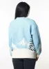Alpine Club Light Blue Oversized Sweater sold by Girl Dangerous