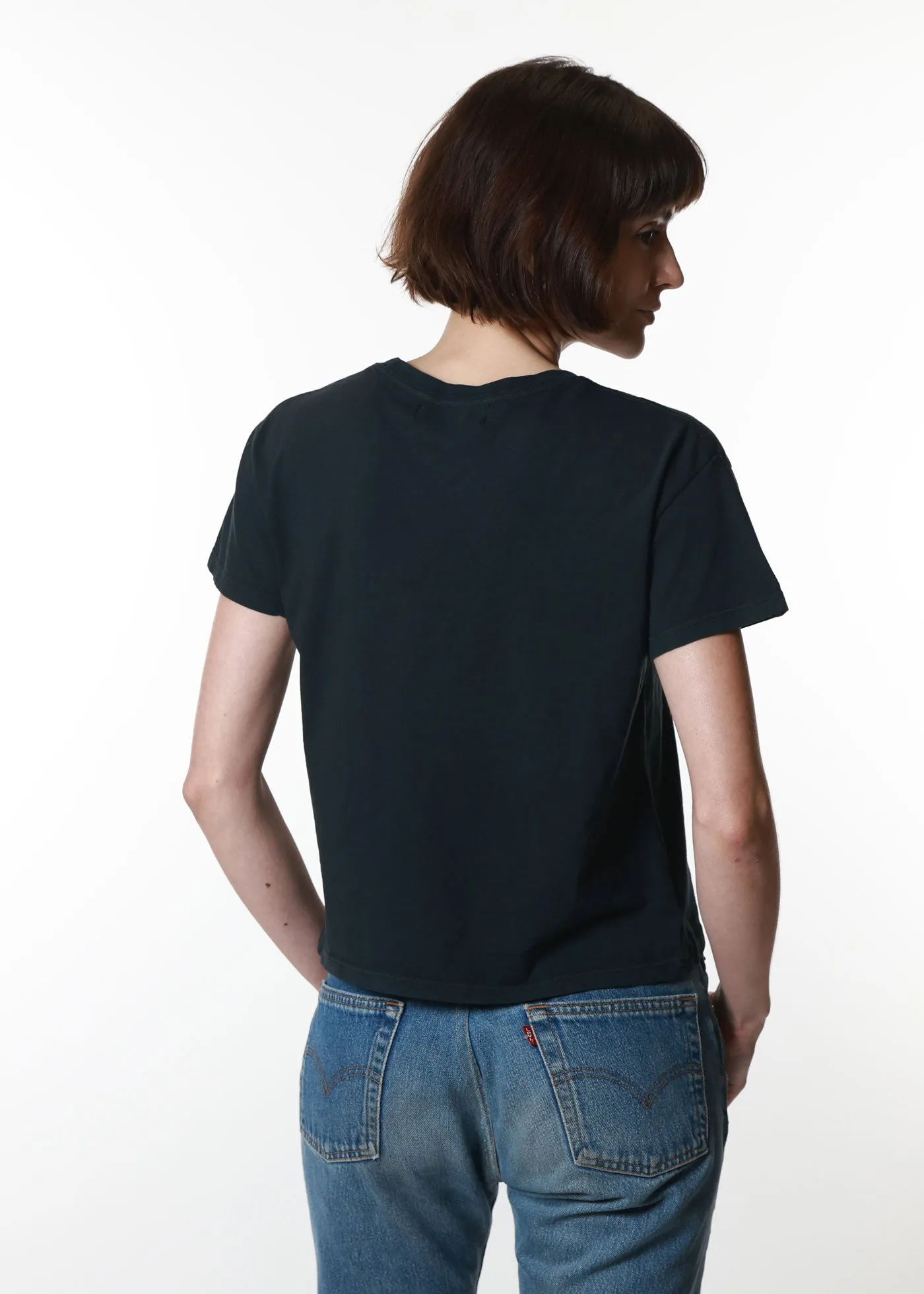 Peaceful Vibes Only Faded Black Classic Tee sold by Girl Dangerous product image thumbnail 2