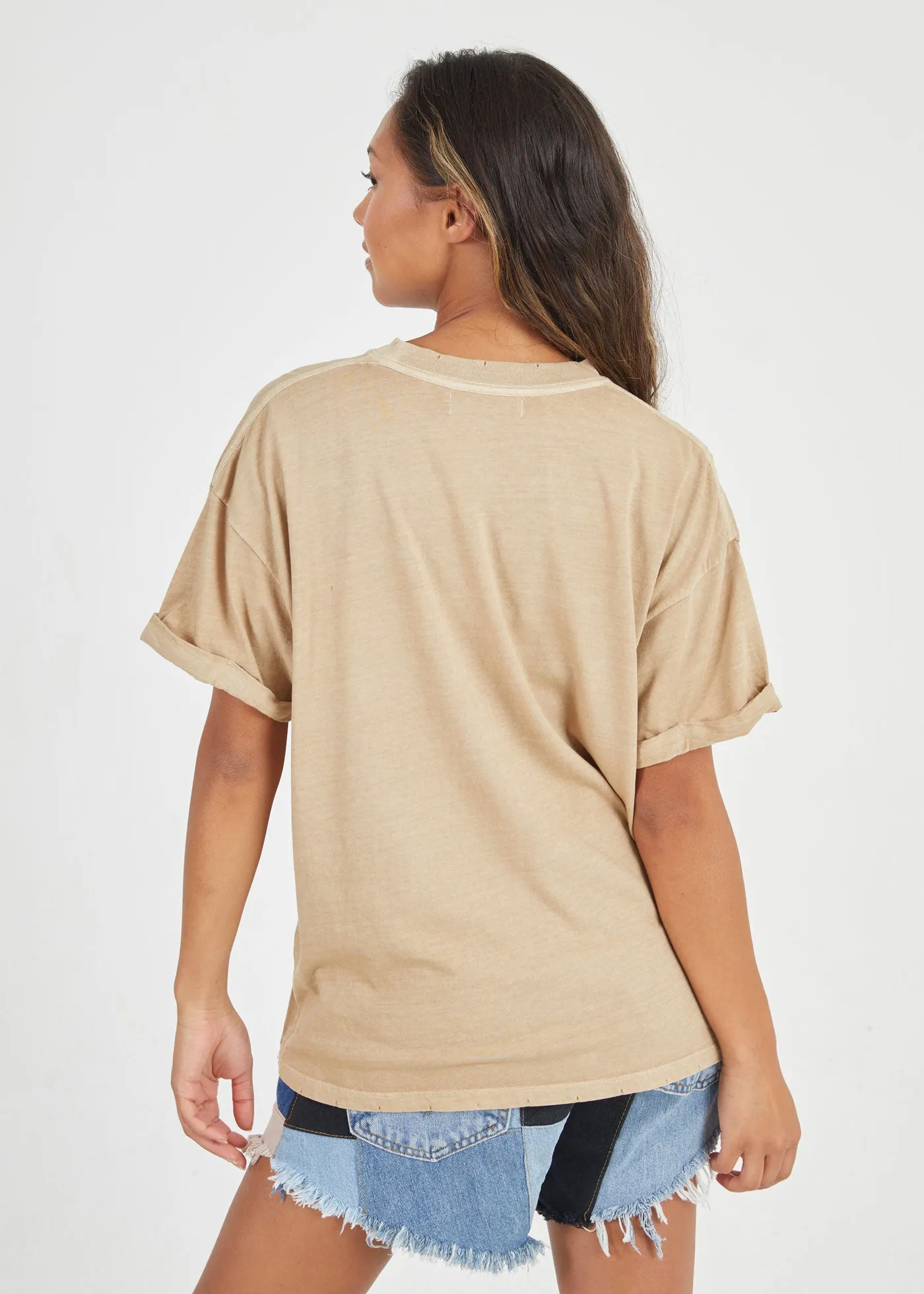 Wild Wild Horses Sand Boyfriend Tee sold by Girl Dangerous product image thumbnail 2