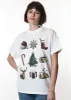 Holiday Vintage White Boyfriend SS sold by Girl Dangerous