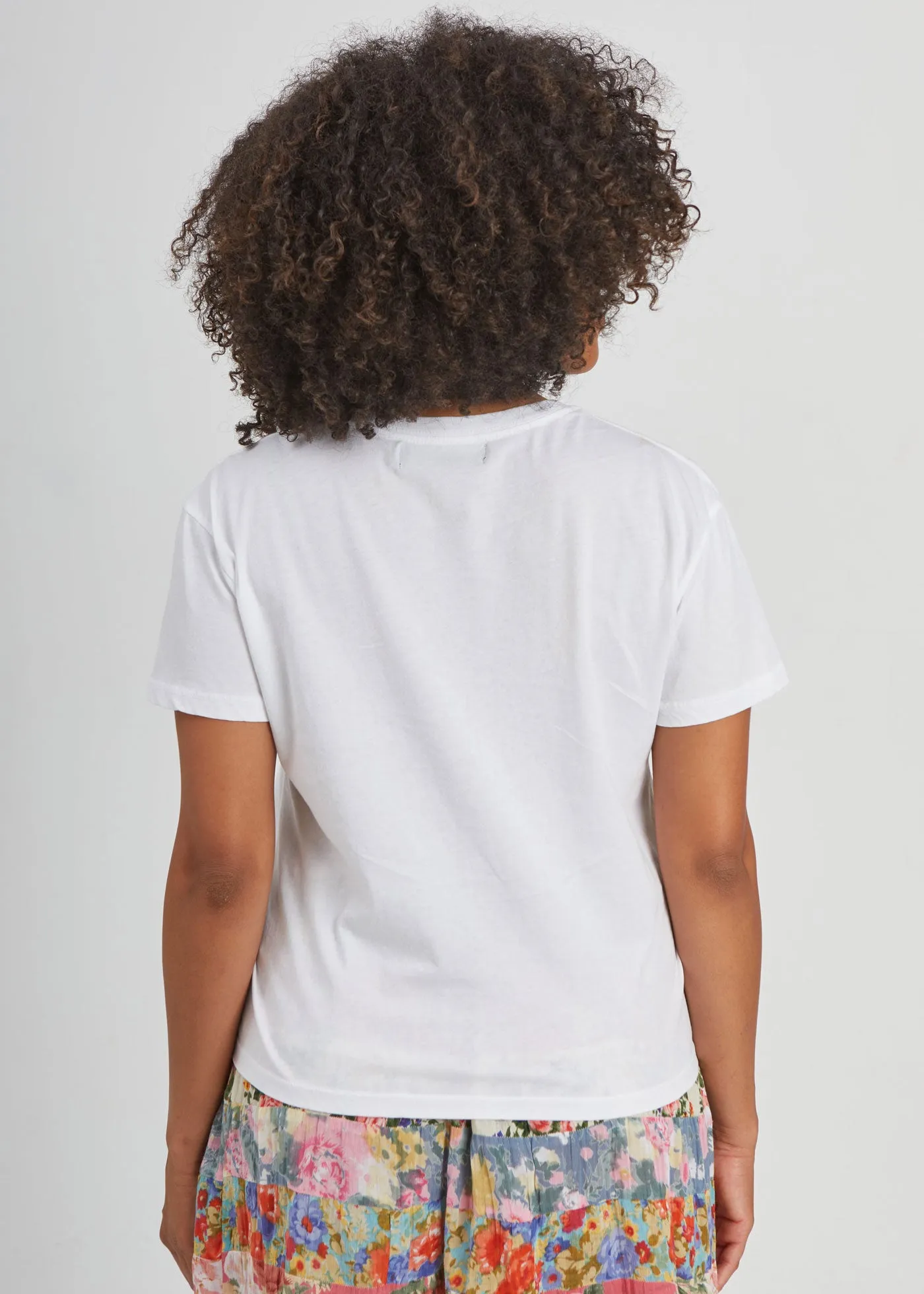 Bells & Holly Vintage White Classic Tee sold by Girl Dangerous product image thumbnail 2