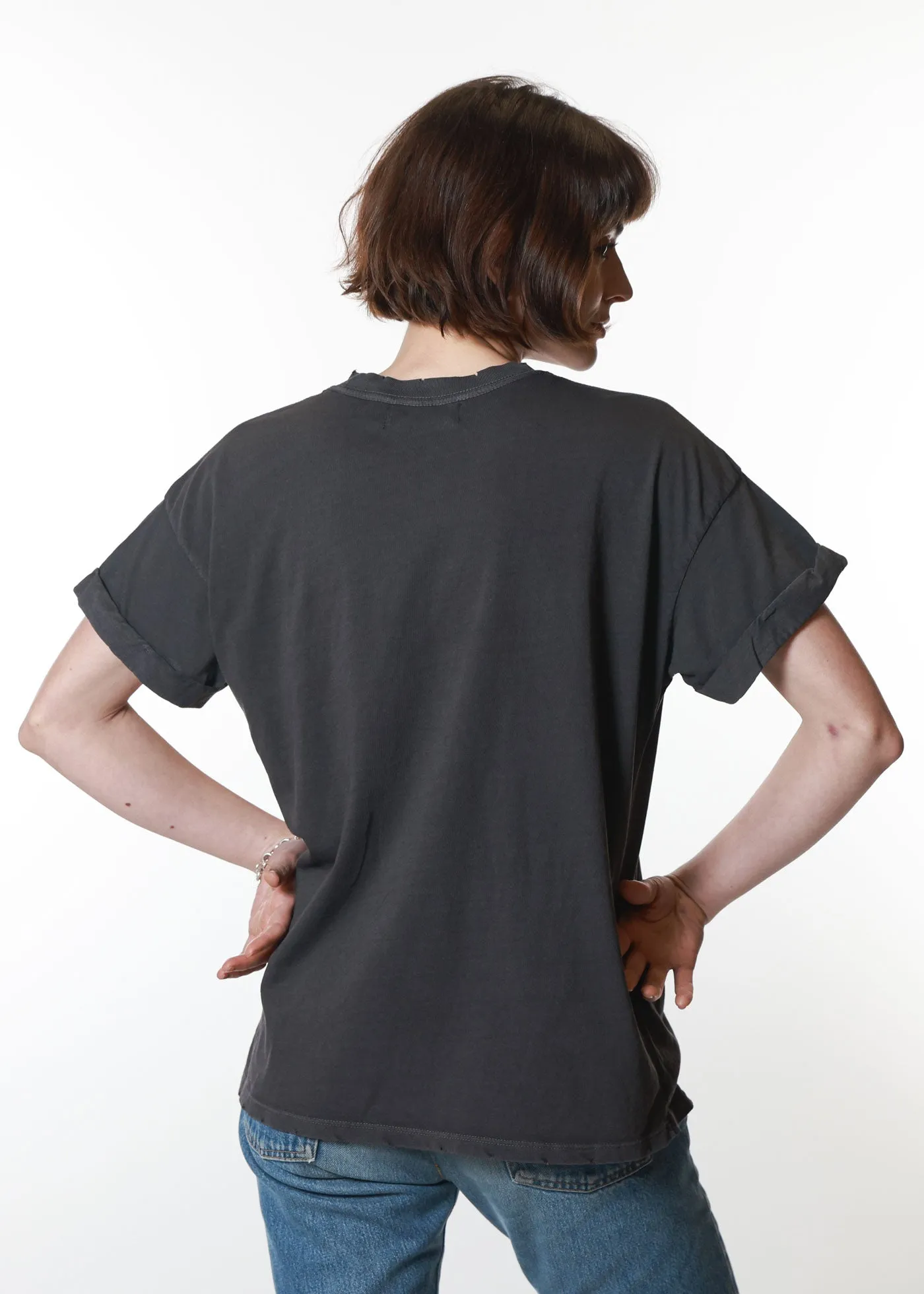 Yosemite California Vintage Black Boyfriend Tee sold by Girl Dangerous product image thumbnail 2