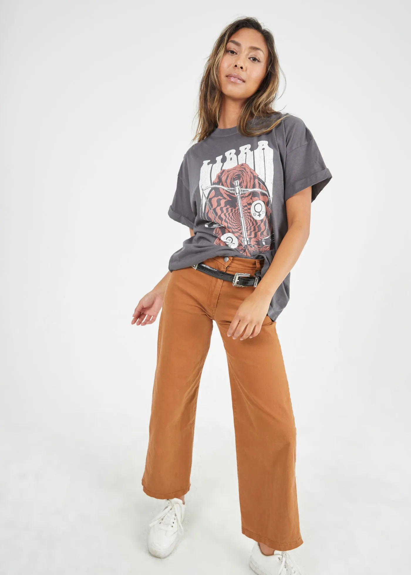 Libra Band Black Boyfriend Tee sold by Girl Dangerous product image thumbnail 3