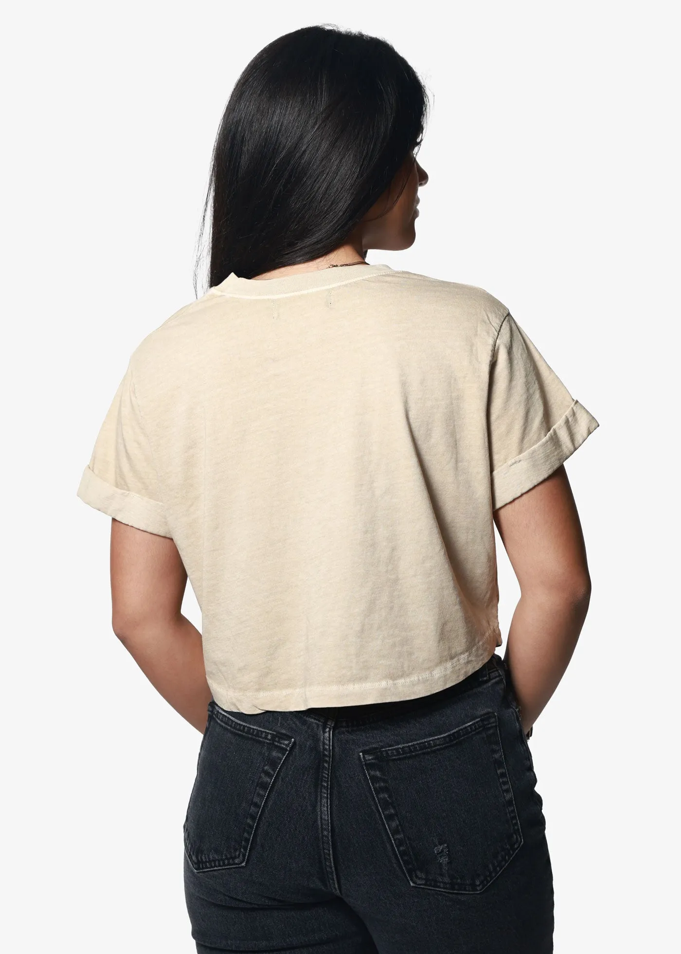 Spritz Sand Boyfriend Cropped SS sold by Girl Dangerous product image thumbnail 2