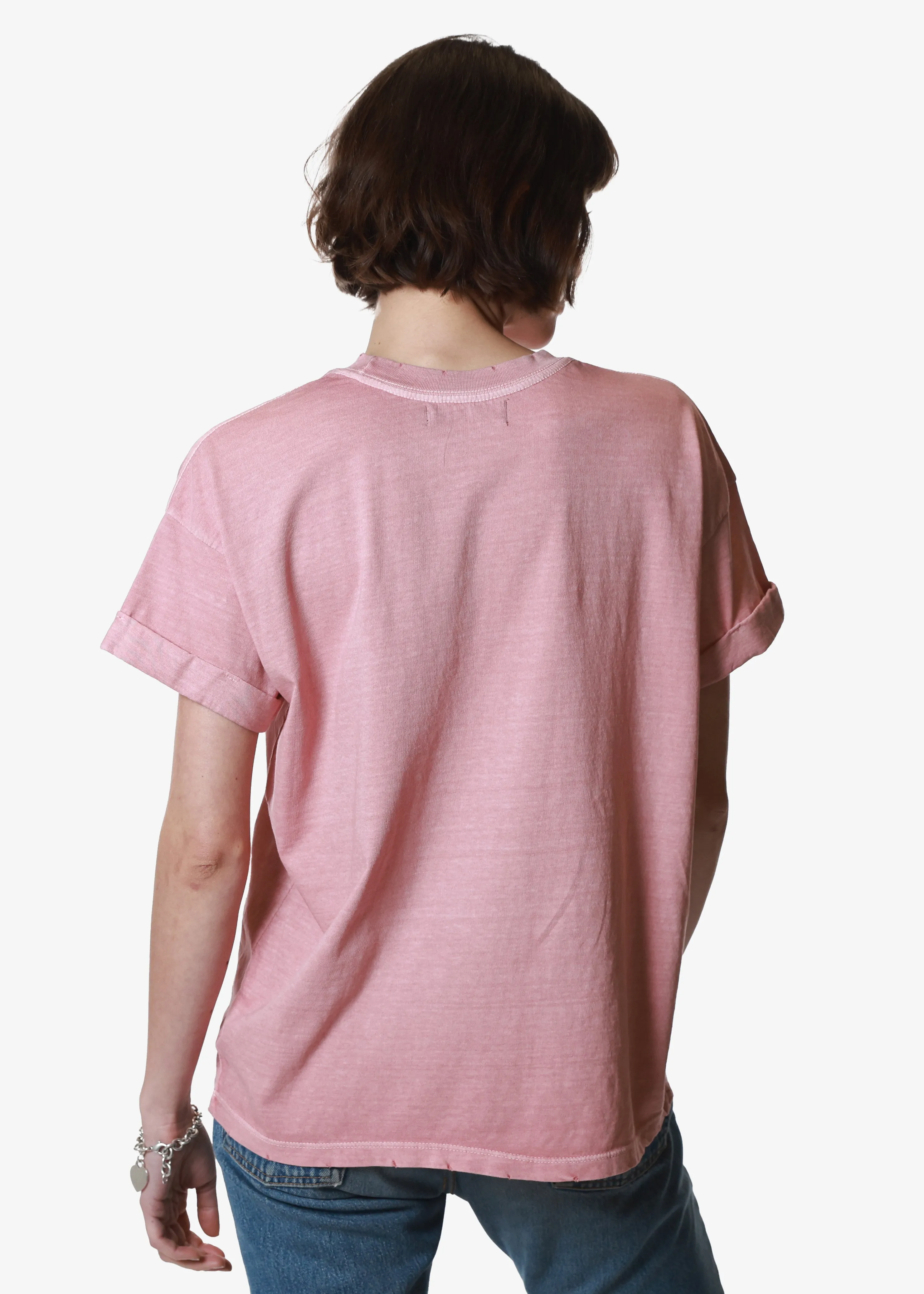 Cowboy Dusty Pink Boyfriend Tee sold by Girl Dangerous product image thumbnail 2