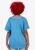 Santorini Butterflies Denim Blue Boyfriend Tee sold by Girl Dangerous