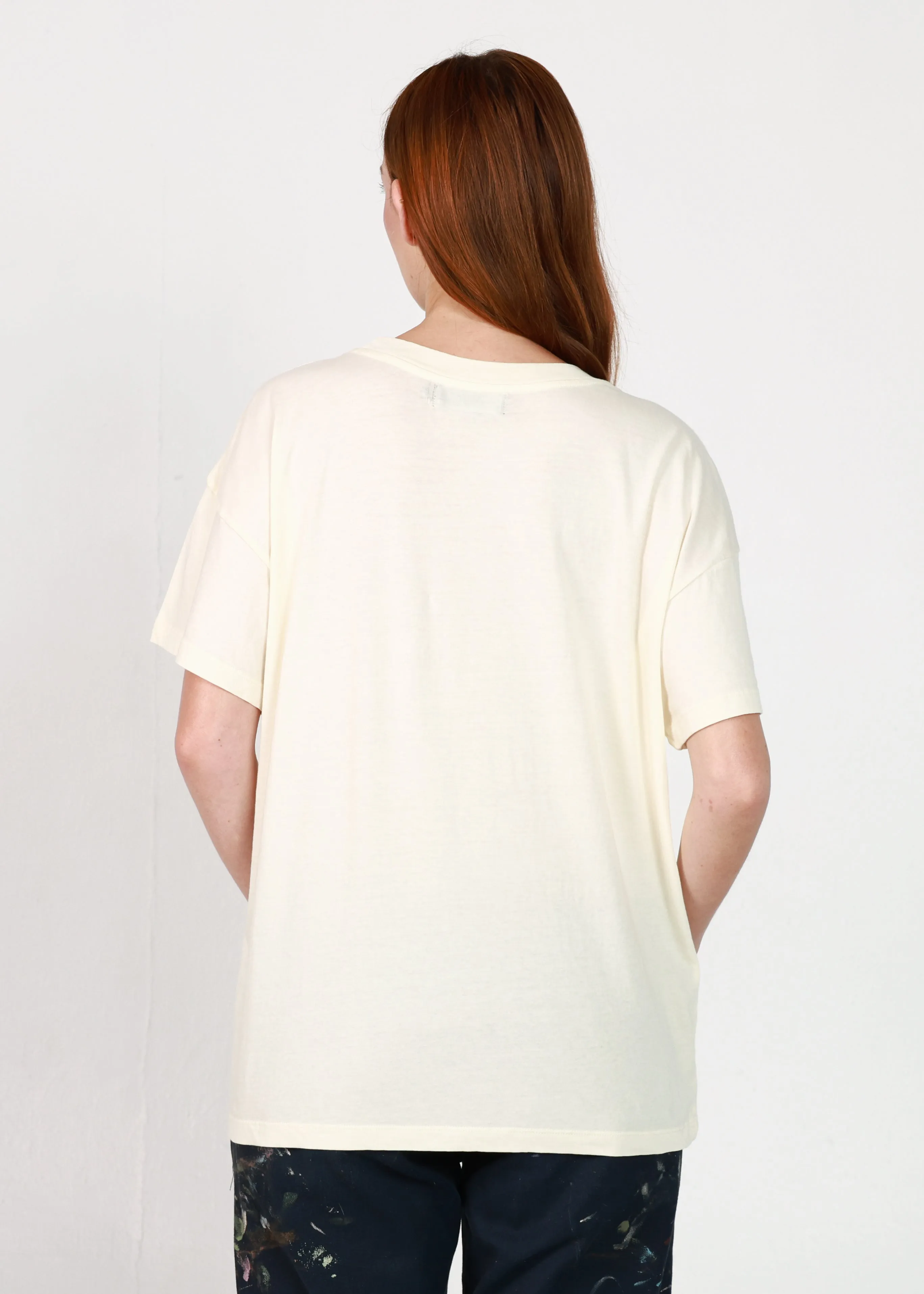 Off White Oversized Tee sold by Girl Dangerous product image thumbnail 2