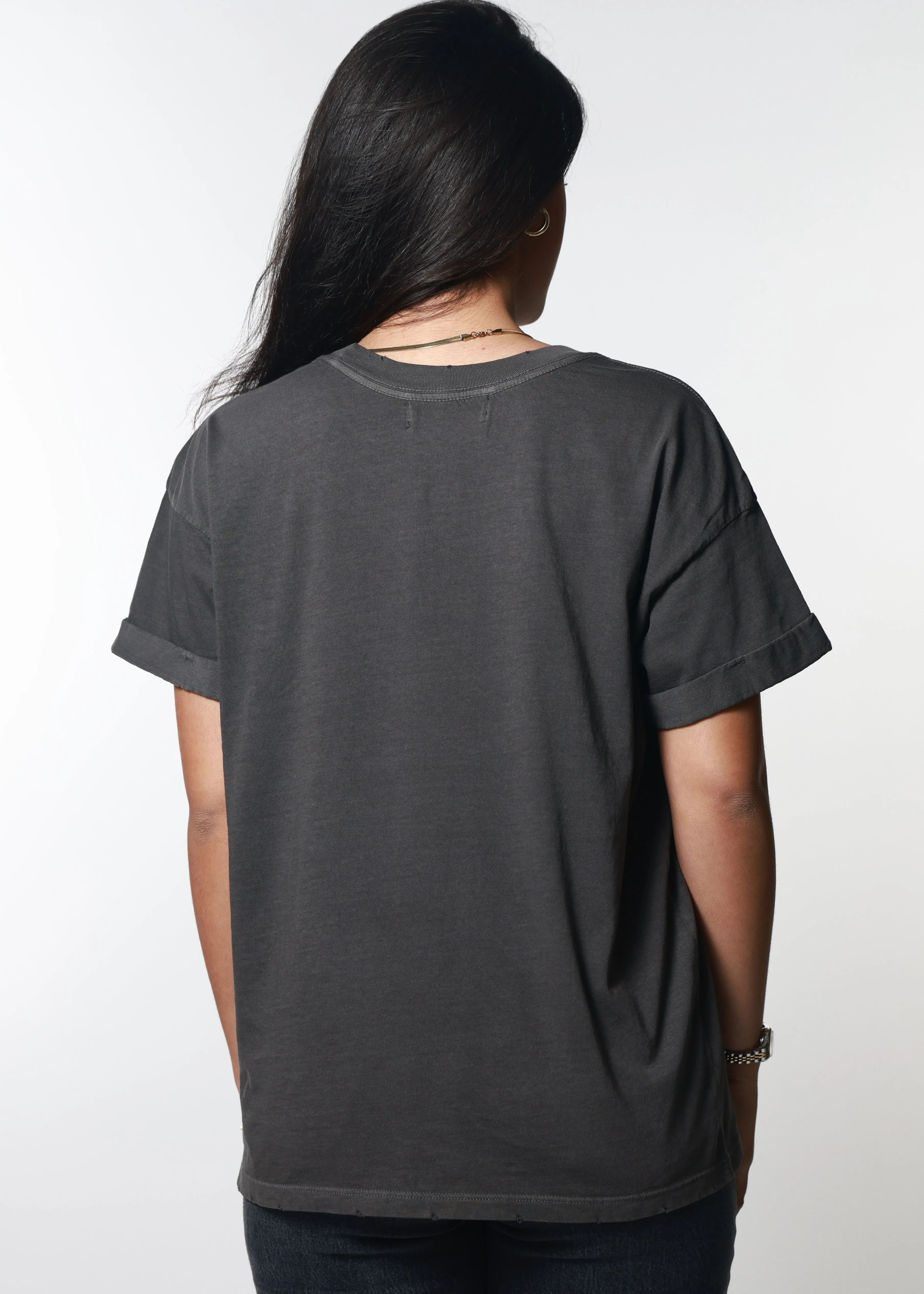 Lasso My Heart Vintage Black Boyfriend Tee sold by Girl Dangerous product image thumbnail 2