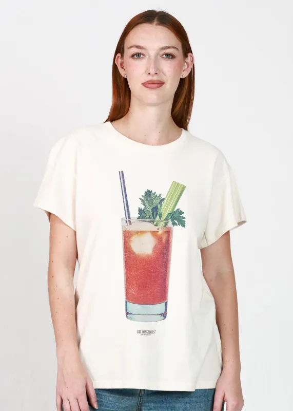 Bloody Mary Natural Vintage Tee sold by Girl Dangerous