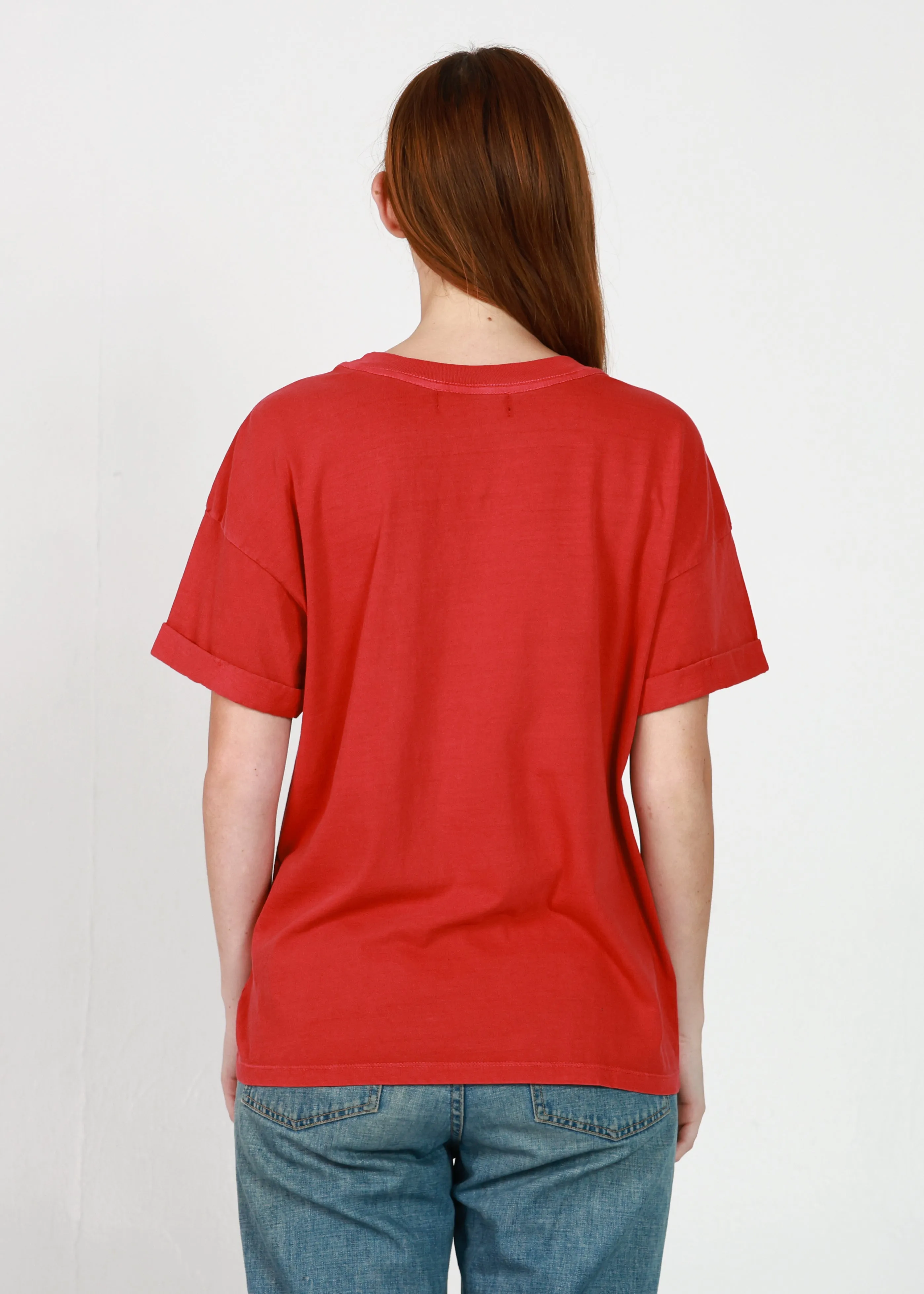 Red Boyfriend Tee sold by Girl Dangerous product image thumbnail 2