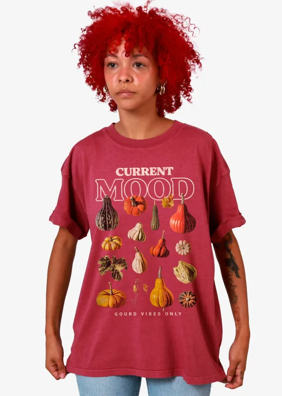 Current Mood Dusty Rose Boyfriend Tee sold by Girl Dangerous