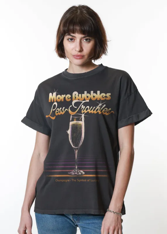 More Bubbles Vintage Black Boyfriend Tee sold by Girl Dangerous