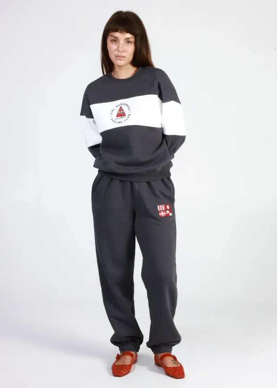 Girl Dangerous Sailing Club Navy Oversized Jogger Set sold by Girl Dangerous