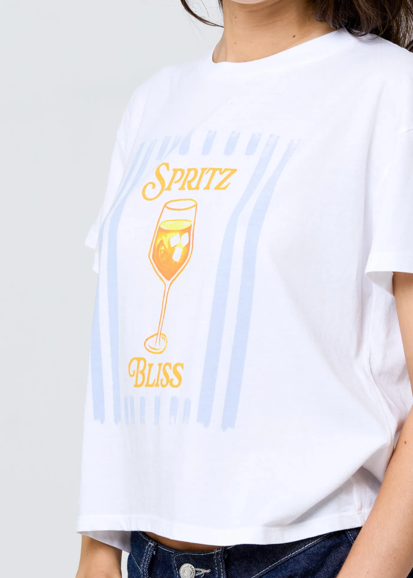 Spritz Bliss Vintage White Classic Tee sold by Girl Dangerous product image thumbnail 2