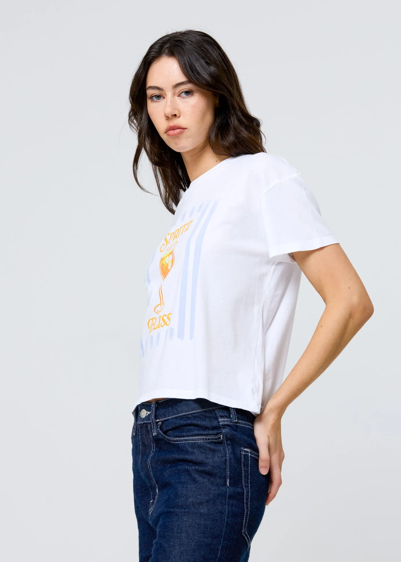 Spritz Bliss Vintage White Classic Tee sold by Girl Dangerous product image thumbnail 5