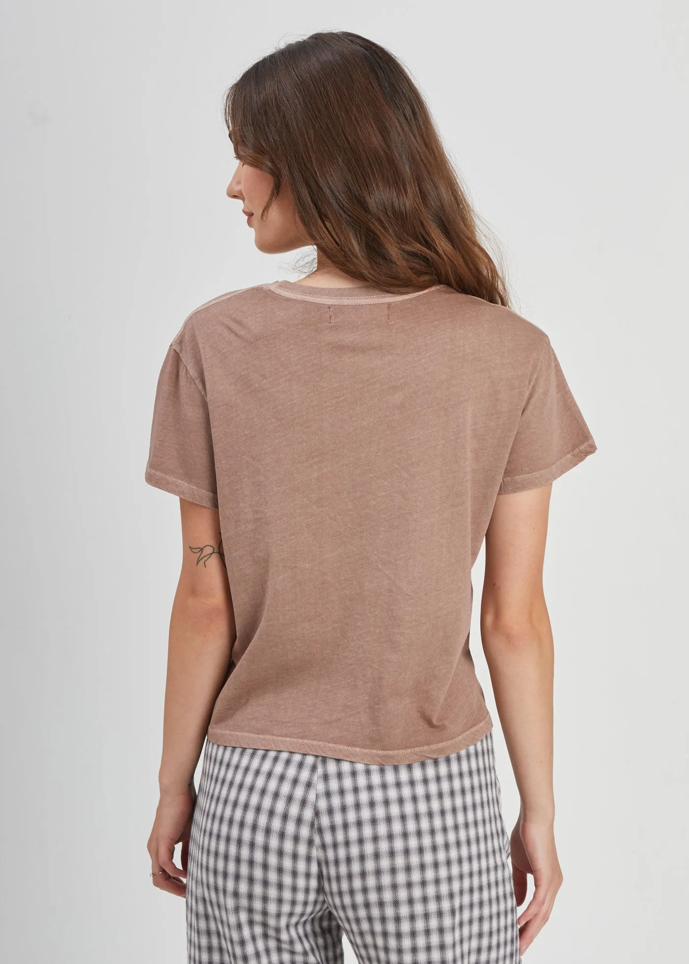 Mauve Classic Tee sold by Girl Dangerous product image thumbnail 2