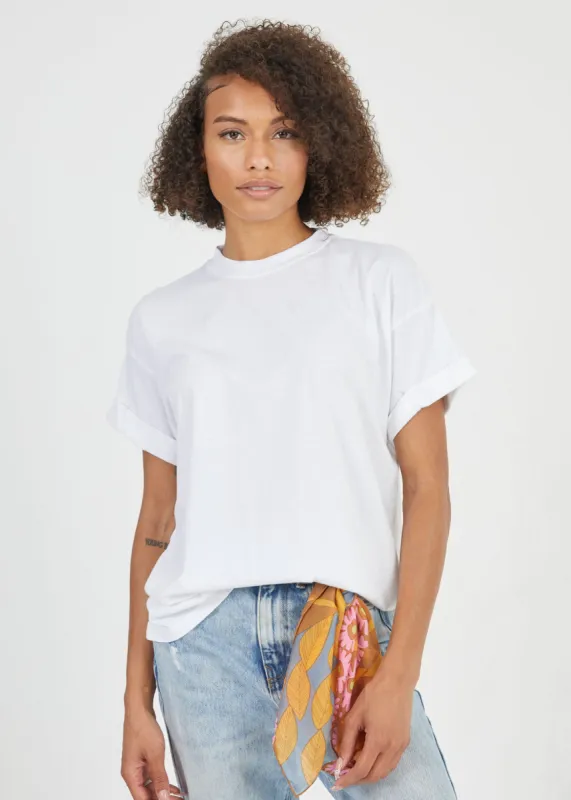 Vintage White Boyfriend Tee sold by Girl Dangerous