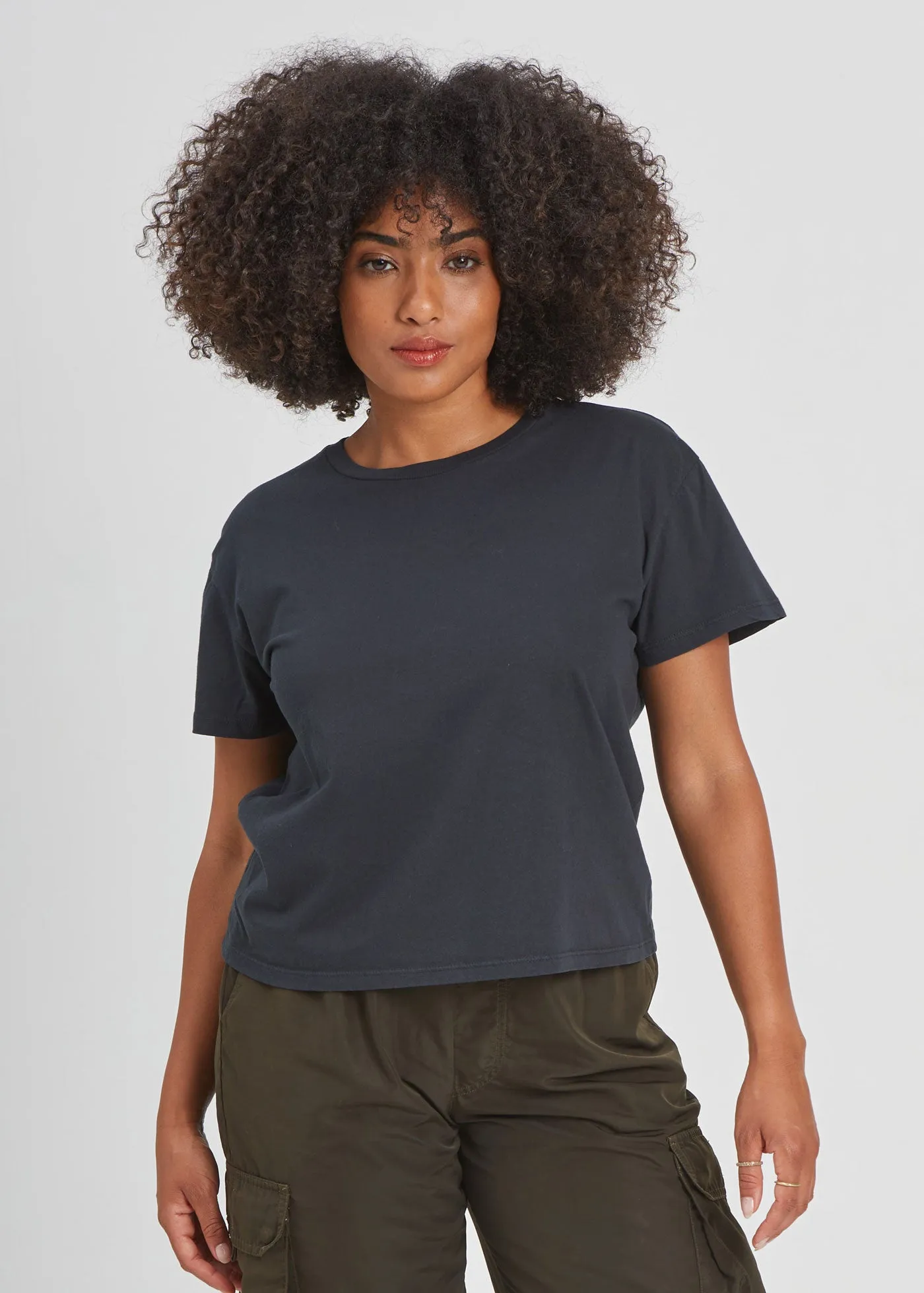 Faded Black Classic Tee sold by Girl Dangerous