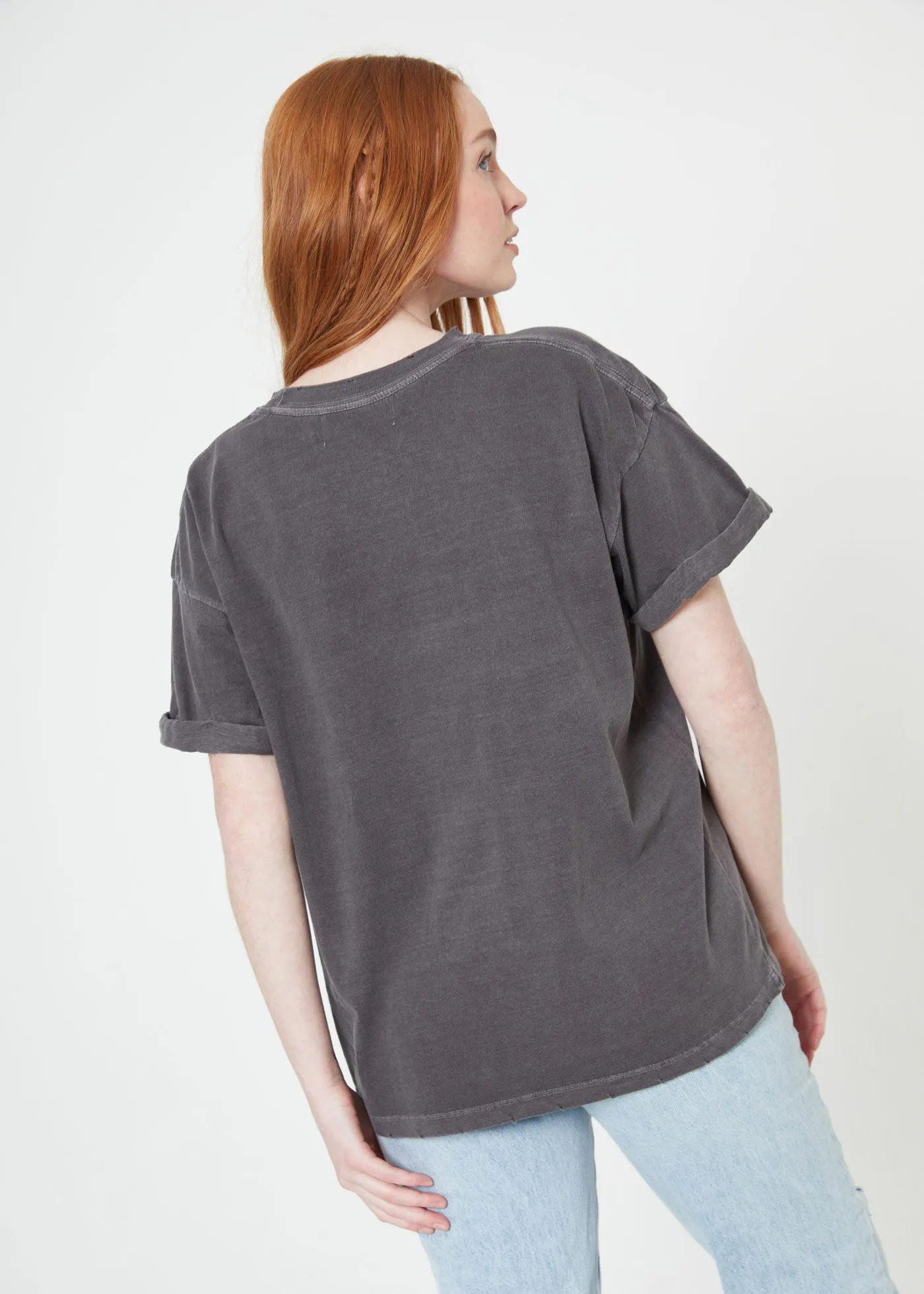 Long Live Rock & Roll Black Boyfriend Tee sold by Girl Dangerous product image thumbnail 3