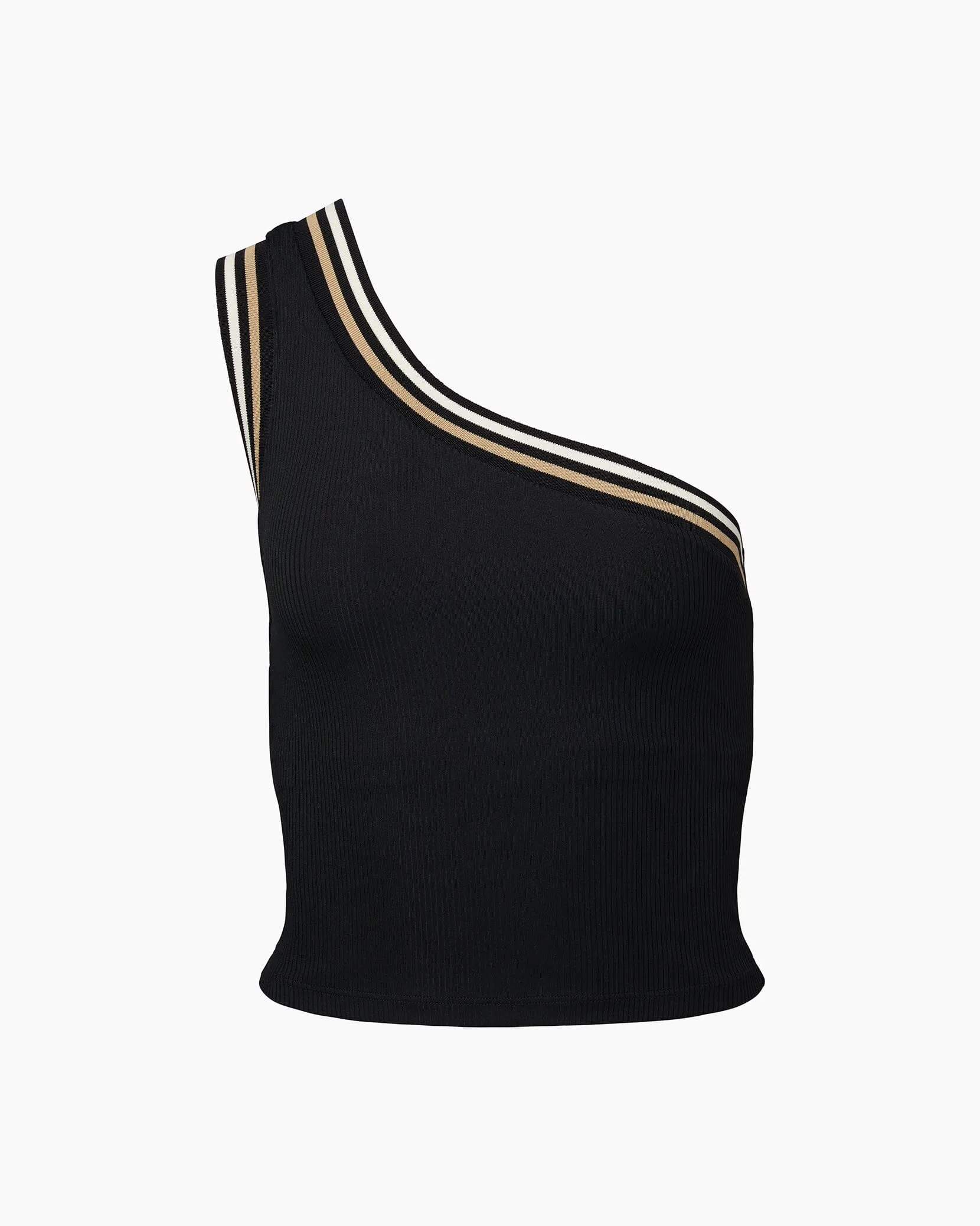 One Shoulder Rib Tank sold by IVL COLLECTIVE product image thumbnail 2