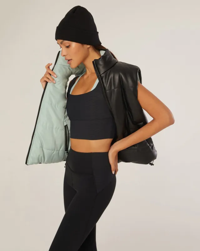 Reversible Puffer Vest sold by IVL COLLECTIVE