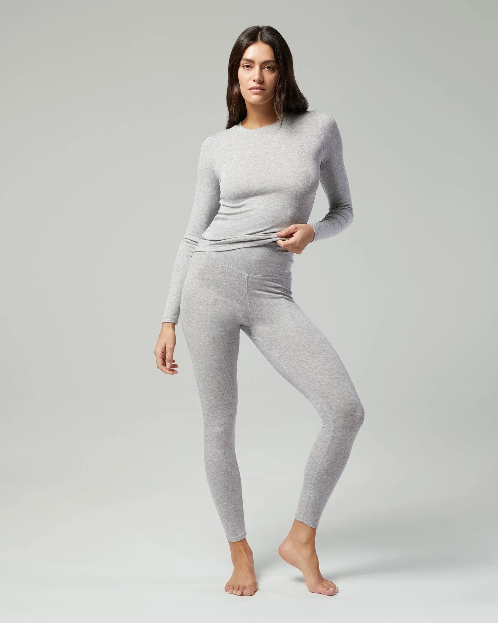 Long Sleeve Crewneck Top sold by IVL COLLECTIVE product image thumbnail 3