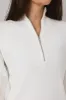 Off White Funnel Neck Half-Zip Sweater + Sweater Jogger sold by IVL COLLECTIVE