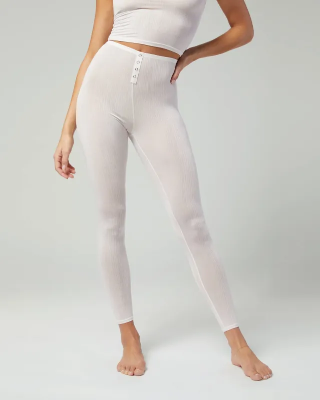 Lounge Rib Snap Front Legging sold by IVL COLLECTIVE