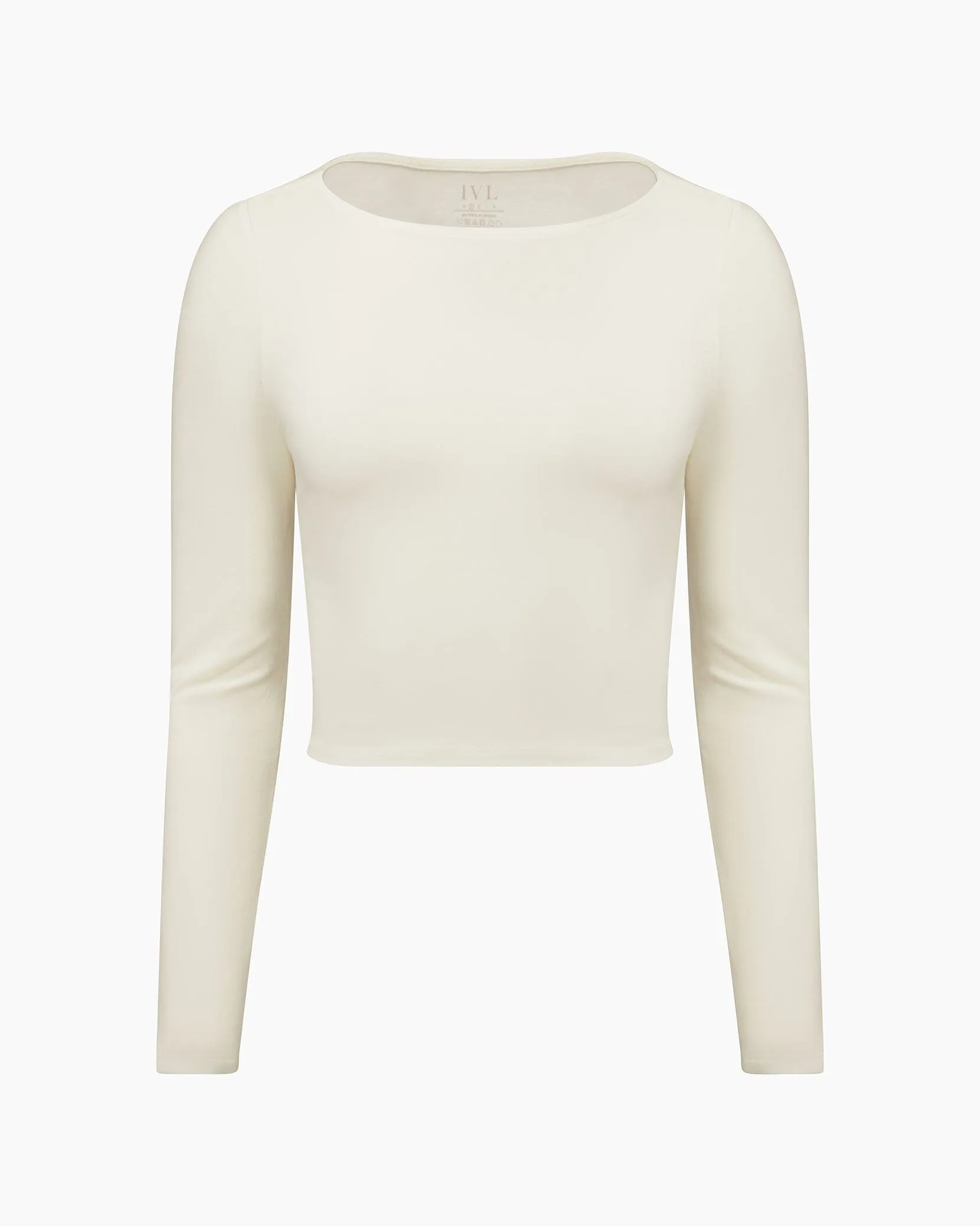 Boatneck Long Sleeve Sleep Tee sold by IVL COLLECTIVE product image thumbnail 2