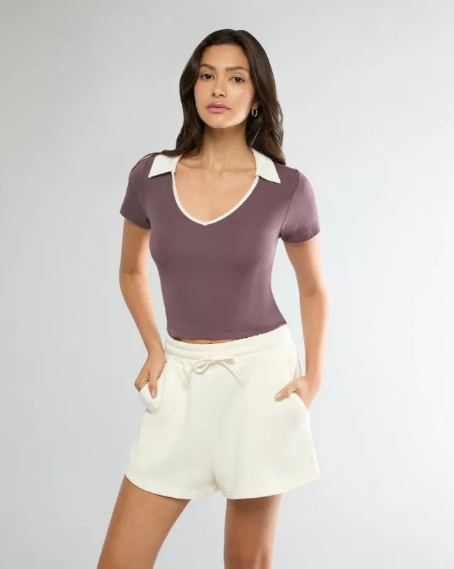 V-neck Polo sold by IVL COLLECTIVE