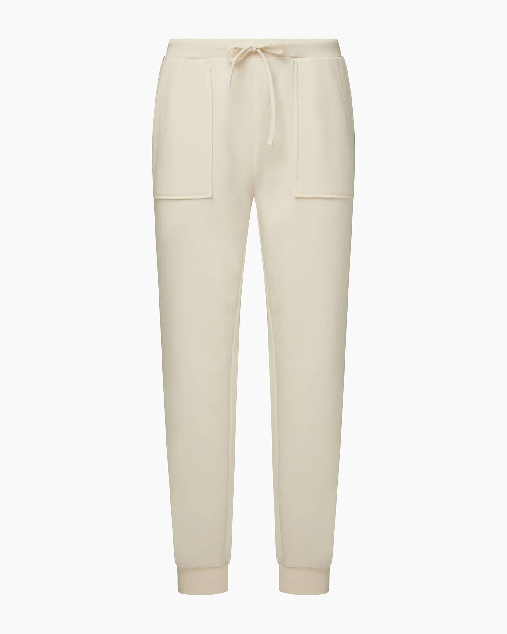 Off White V-neck Polo + High Rise Jogger sold by IVL COLLECTIVE product image thumbnail 3