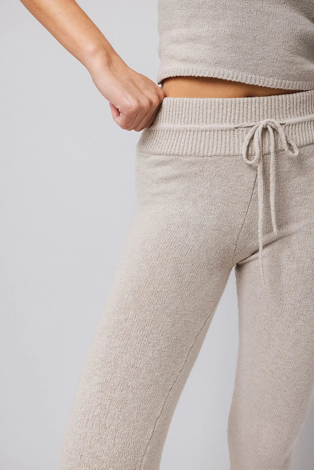 Boucle Flared Drawstring Pant sold by IVL COLLECTIVE product image thumbnail 4