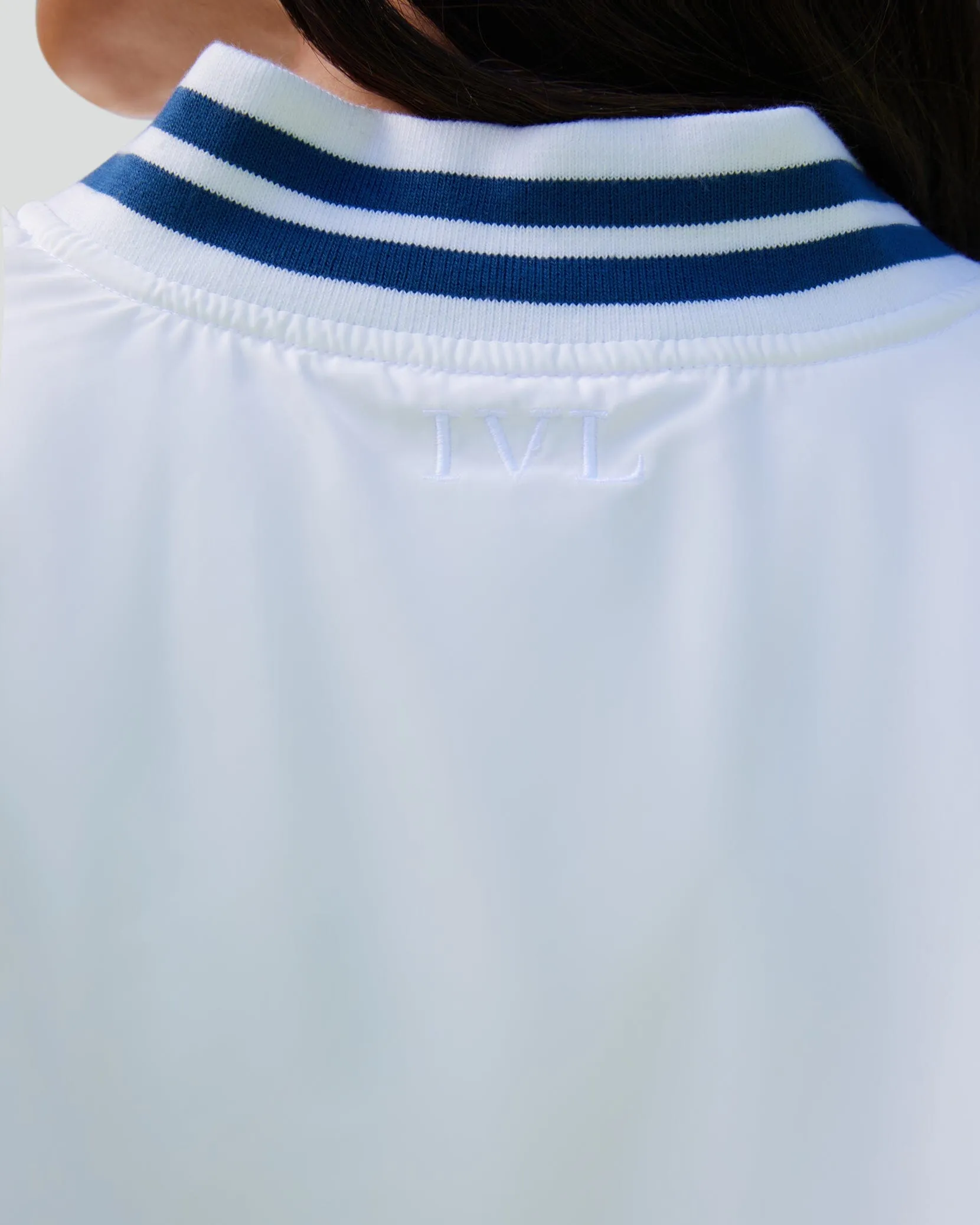 Cropped Varsity Bomber Jacket sold by IVL COLLECTIVE product image thumbnail 5